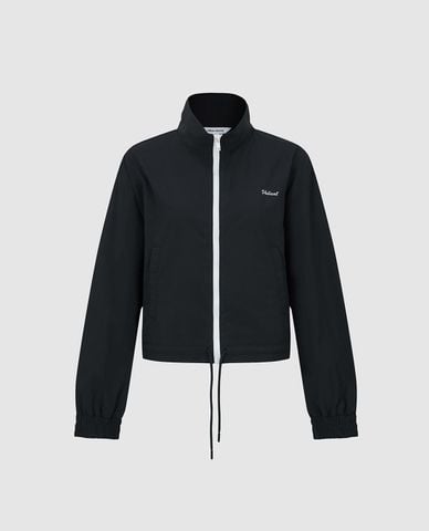  URBAN REVIVO - Áo khoác thể thao nữ cổ trụ tay dài 
