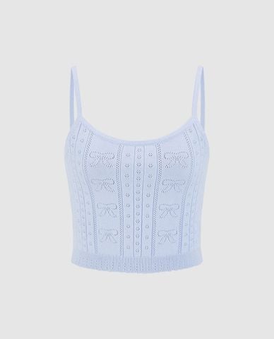  URBAN REVIVO - Áo hai dây nữ phom croptop trẻ trung 