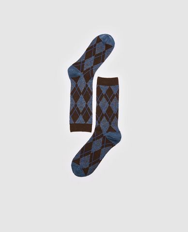  URBAN REVIVO - Vớ nữ cổ cao họa tiết quả trám 