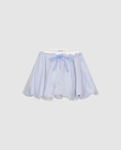  URBAN REVIVO - Chân váy chữ A mini kẻ caro 