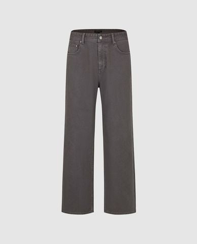  URBAN REVIVO - Quần jeans nam ống đứng thời trang 