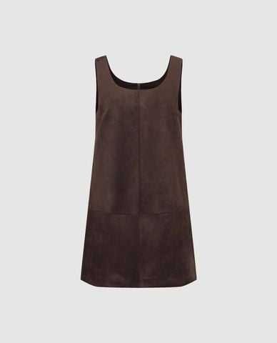  URBAN REVIVO - Đầm sát nách mini nữ cổ vuông 