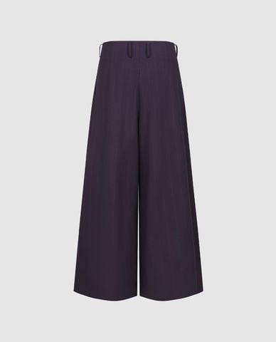  URBAN REVIVO - Quần nữ ống rộng thanh lịch 