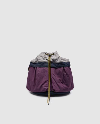  URBAN REVIVO - Túi đeo vai nữ phom vuông phối dây rút 