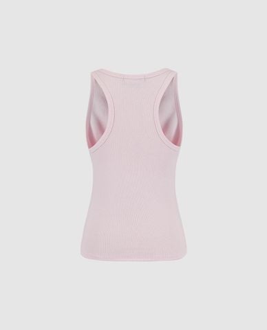  URBAN REVIVO - Áo ba lỗ nữ cổ tròn phom ôm 