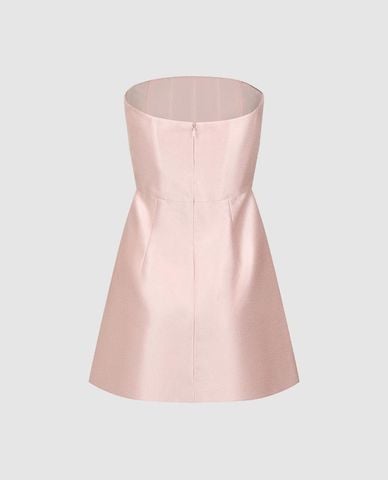  URBAN REVIVO - Đầm mini cúp ngực dáng xoè nữ tính 