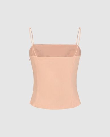  URBAN REVIVO - Áo hai dây nữ in hoa Printed Cami 