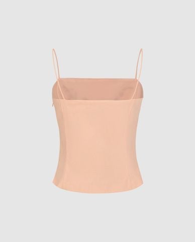  URBAN REVIVO - Áo hai dây nữ in hoa Printed Cami 