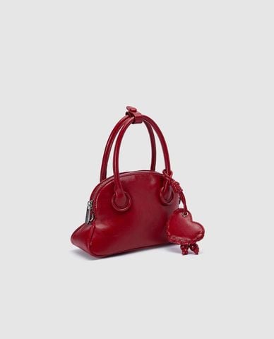  URBAN REVIVO - Túi xách nữ hình thang phối charm 