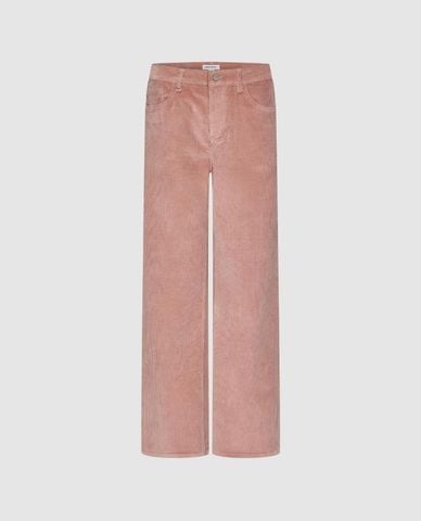  URBAN REVIVO - Quần jeans nữ ống đứng cổ điển 