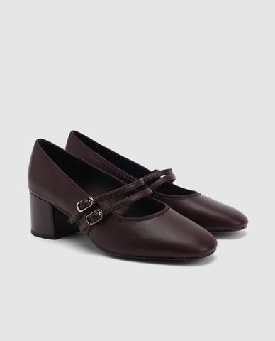  URBAN REVIVO - Giày cao gót nữ bít mũi nữ tính 