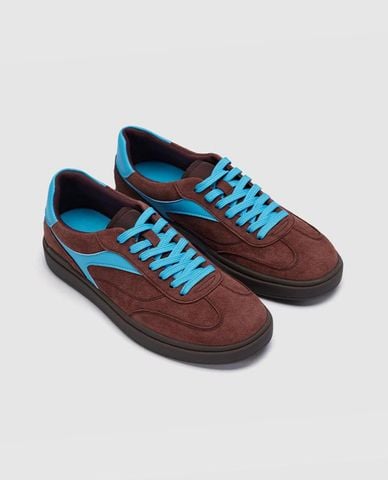  URBAN REVIVO - Giày sneakers nam cổ thấp mũi tròn 