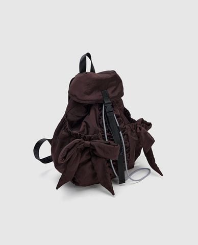  URBAN REVIVO - Balo nữ nắp gập phối nơ 