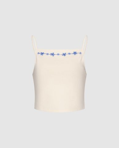  URBAN REVIVO - Áo hai dây nữ bản mảnh phom ôm 