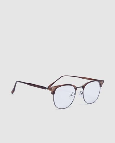  URBAN REVIVO - Gọng kính tròn nam cổ điển 