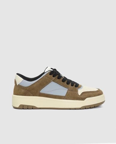  URBAN REVIVO - Giày sneakers nam cổ thấp Contrast Chunky 