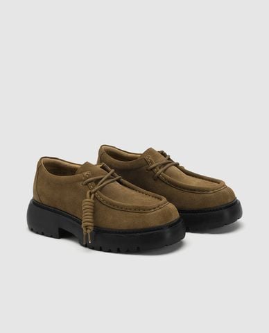  URBAN REVIVO - Giày lười nam mũi vuông đế vừa 