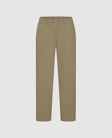  URBAN REVIVO - Quần nam ống đứng lưng thun 