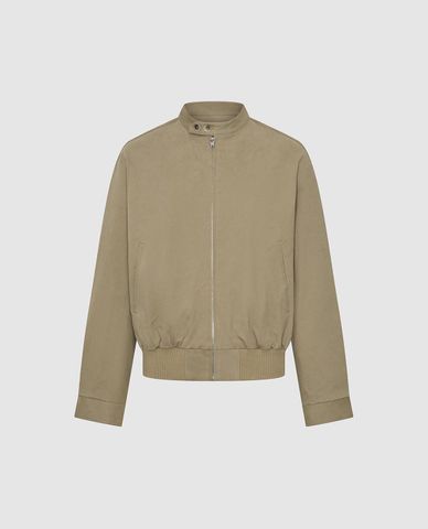  URBAN REVIVO - Áo khoác bomber nam cổ trụ năng động 