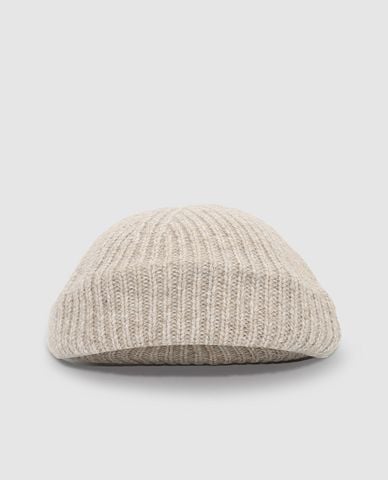  URBAN REVIVO - Nón len nữ dệt gân cổ điển 