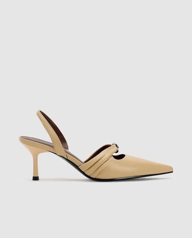  URBAN REVIVO - Giày sandals cao gót nữ mũi nhọn 