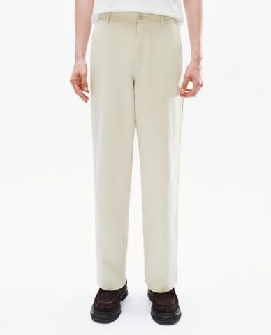  URBAN REVIVO - Quần nam ống đứng lưng cao thanh lịch 