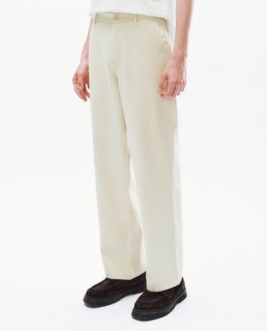  URBAN REVIVO - Quần nam ống đứng lưng cao thanh lịch 