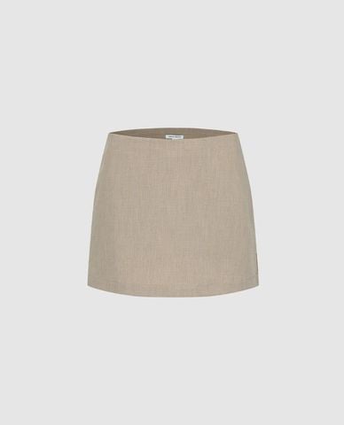  URBAN REVIVO - Chân váy chữ A mini hiện đại 