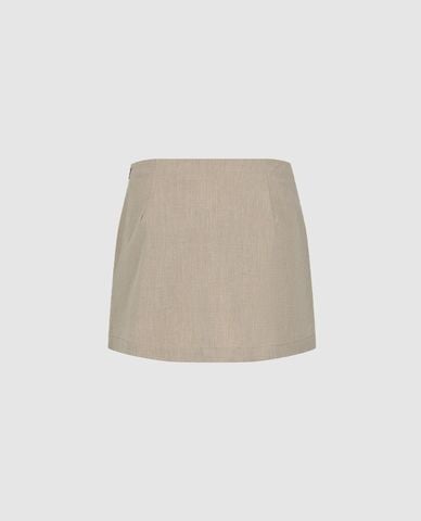  URBAN REVIVO - Chân váy chữ A mini hiện đại 