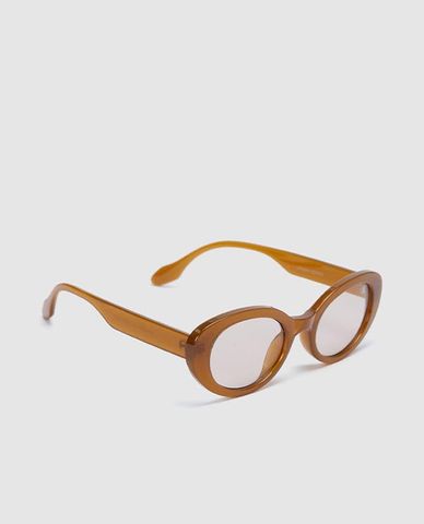  URBAN REVIVO - Kính mát nữ gọng mắt mèo cá tính 