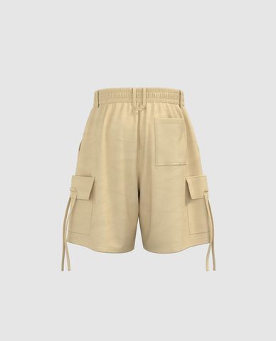  URBAN REVIVO - Quần short nam ngang gối Leisure 