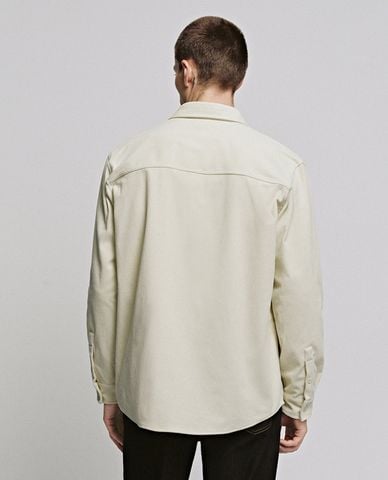  URBAN REVIVO - Áo sơ mi nam tay dài kẻ sọc 