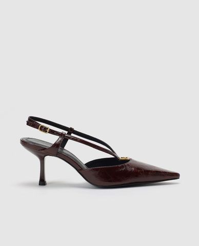  URBAN REVIVO - Giày sandals cao gót nữ mũi nhọn 