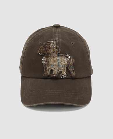  URBAN REVIVO - Nón bóng chày nữ thêu họa tiết 