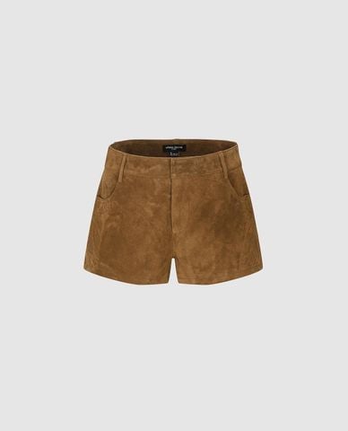  URBAN REVIVO - Quần short ngắn nữ cạp cao năng động 