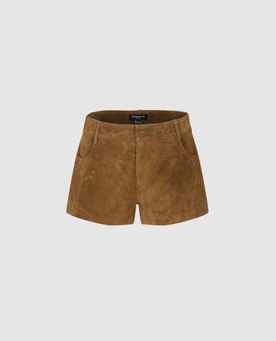  URBAN REVIVO - Quần short ngắn nữ cạp cao năng động 
