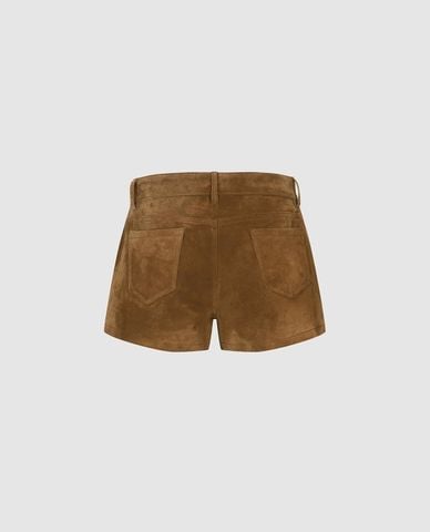  URBAN REVIVO - Quần short ngắn nữ cạp cao năng động 