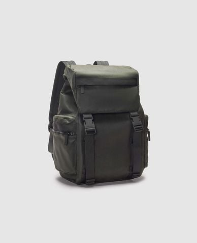  URBAN REVIVO - Balo nam nắp gặp khóa gài 
