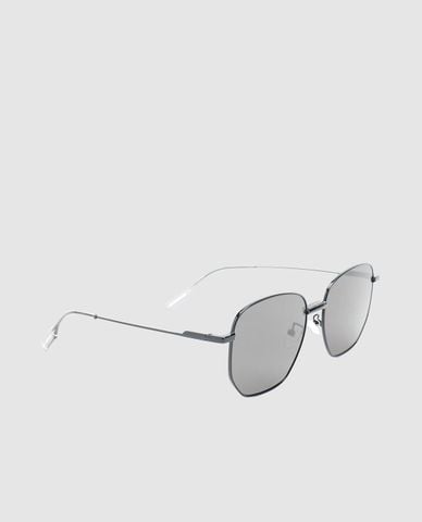  URBAN REVIVO - Kính mát unisex gọng đa giác bản mảnh 