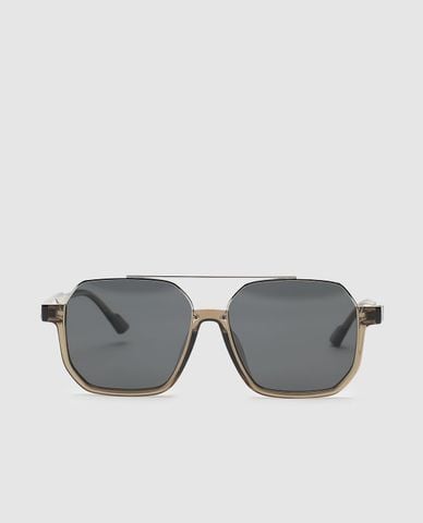  URBAN REVIVO - Kính mát nam gọng vuông thời thượng 