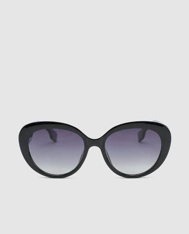  URBAN REVIVO - Kính mát nữ gọng mắt mèo cá tính 