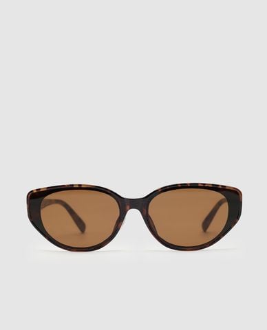  URBAN REVIVO - Kính mát nữ gọng mắt mèo cổ điển 