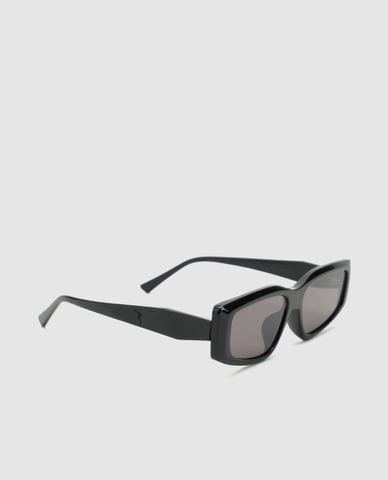  URBAN REVIVO - Kính mát unisex gọng chữ nhật bản dày 