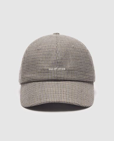  URBAN REVIVO - Nón bóng chày unisex thêu chữ 