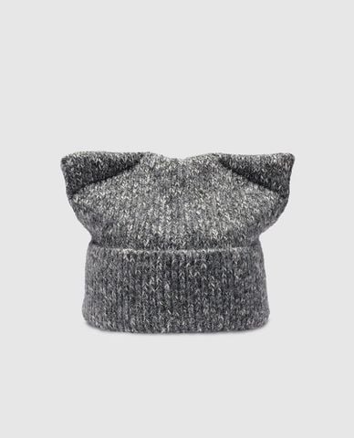  URBAN REVIVO - Nón len unisex tai mèo 