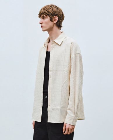  URBAN REVIVO - Áo sơ mi nam cổ bẻ tay dài thanh lịch 