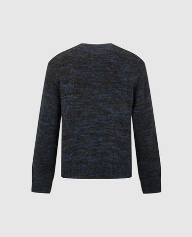  URBAN REVIVO - Áo sweater nam cổ V tay dài 