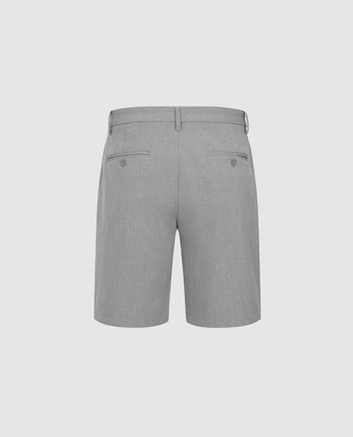  URBAN REVIVO - Quần short nam ngang gối xếp li 