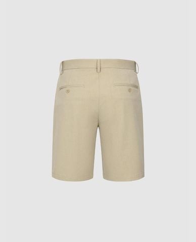  URBAN REVIVO - Quần short nam ngang gối xếp li 