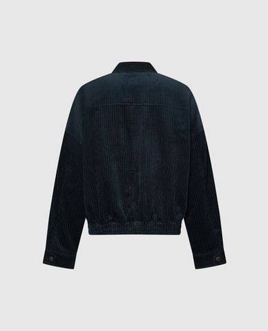  URBAN REVIVO - Áo khoác bomber nam thêu họa tiết 